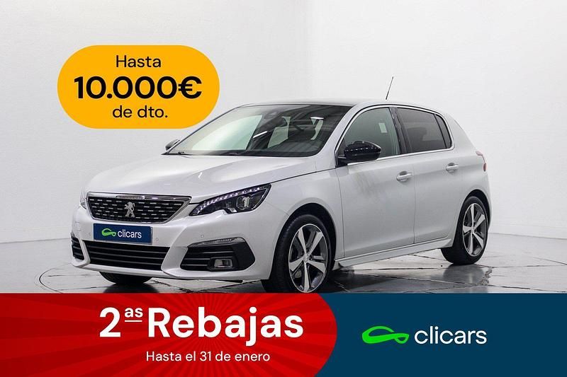 Blanco Usado 2017 Peugeot 308 GT-line | 10.990 € (Precio justo) - Imagen 1/4