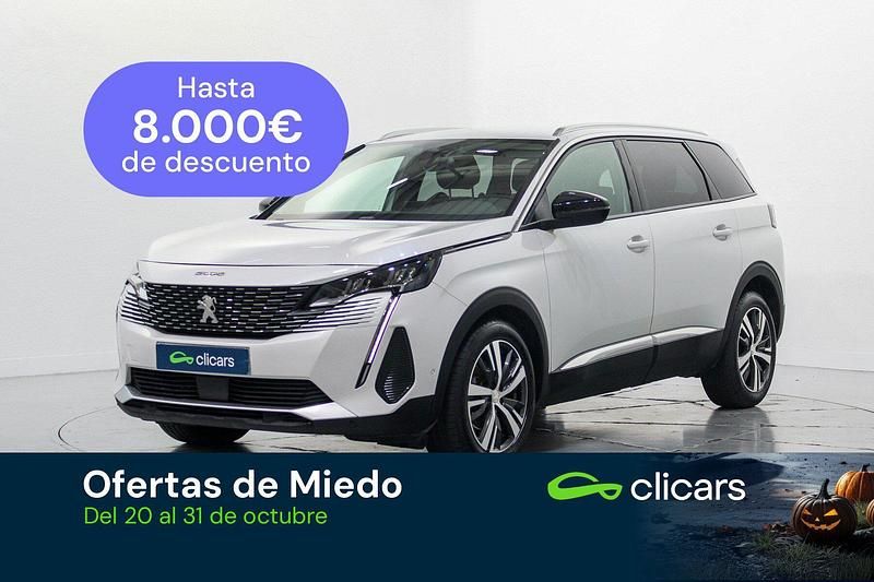 Blanco Usado 2022 Peugeot 5008 Allure Monovolumen | 22.990 € (Precio justo) - Imagen 1/4
