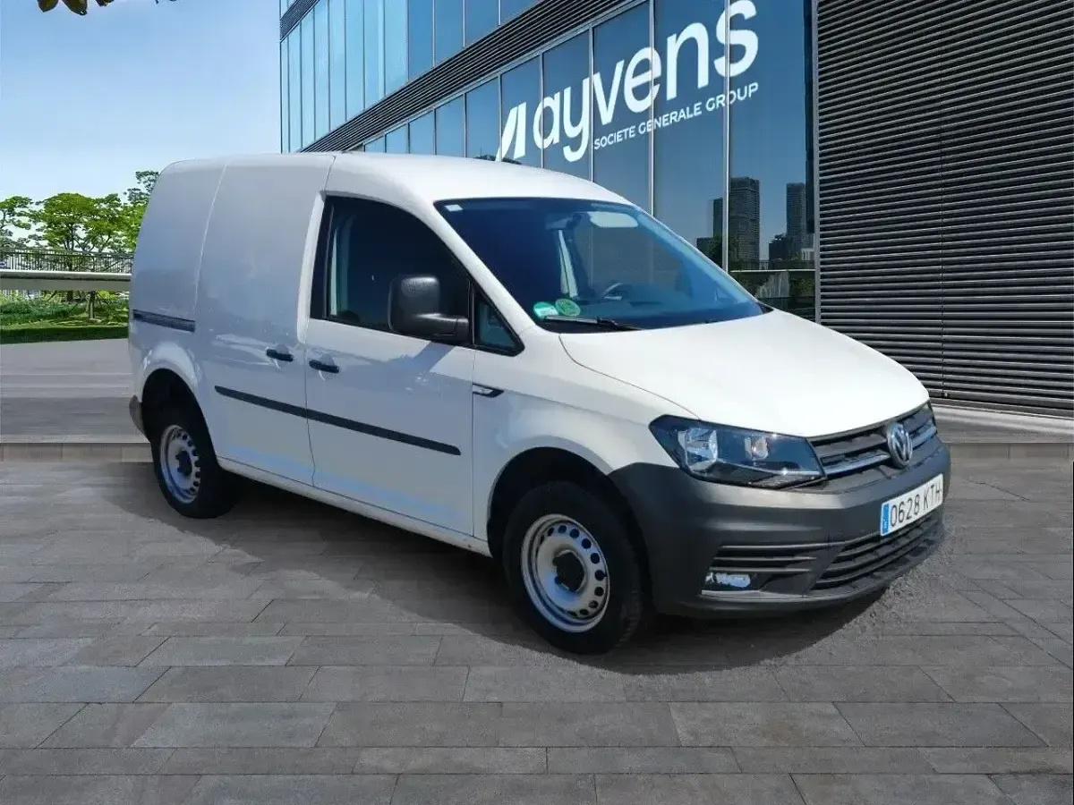 Usado VW Caddy 122 CV (89 kW) 2019 Blanco Monovolumen