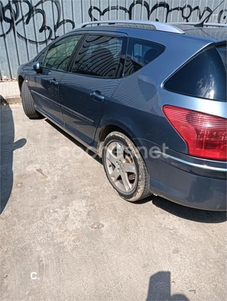 Usado Peugeot 407 Sport 136 CV (100 kW) 2006 Verde Familiar
