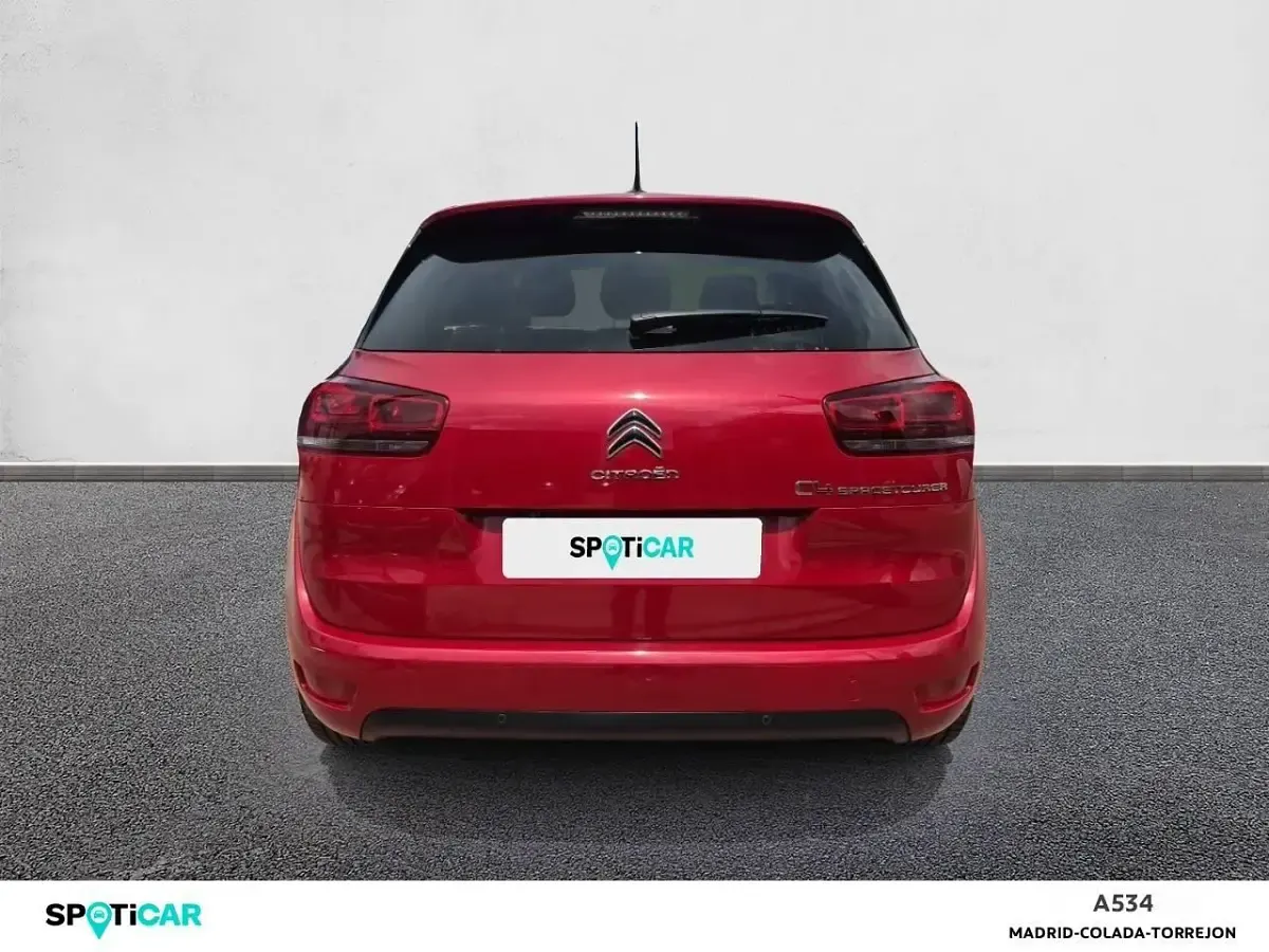 Usado Citroën C4 SpaceTourer Feel 130 CV (95 kW) 2019 Rojo Monovolumen