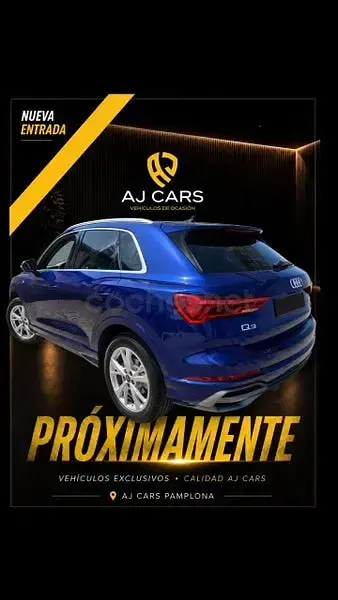 Usado Audi Q3 S-Line 150 CV (110 kW) 2022 Azul SUV