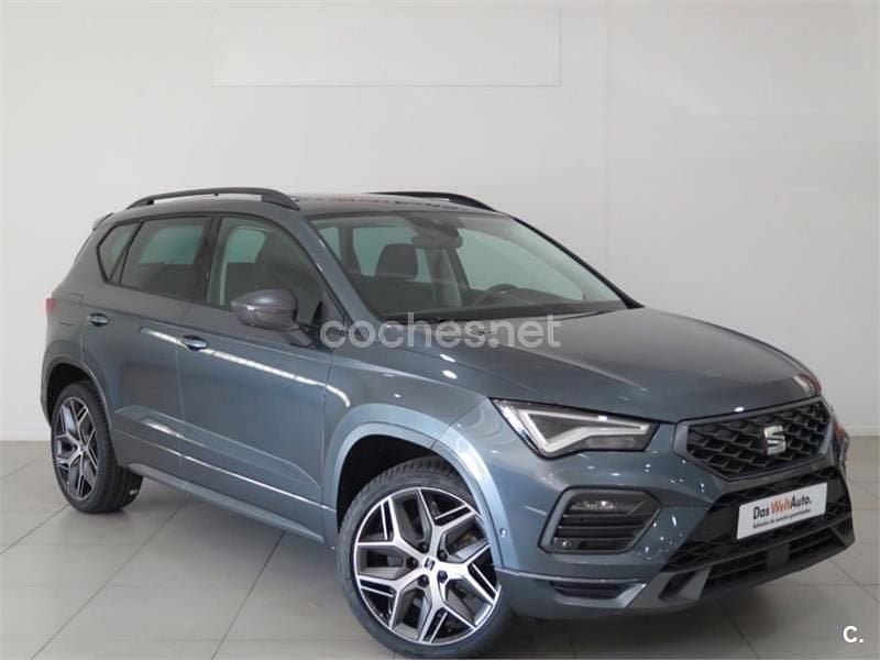 Usado Seat Ateca FR 150 CV (110 kW) 2021 Gris / plata SUV