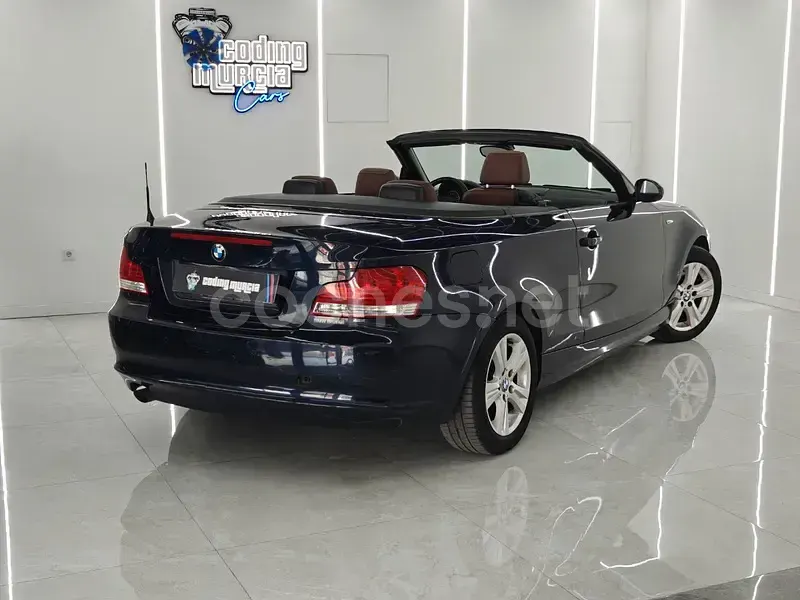 Usado BMW 118 Cabriolet 143 CV (105 kW) 2009 Azul Descapotable