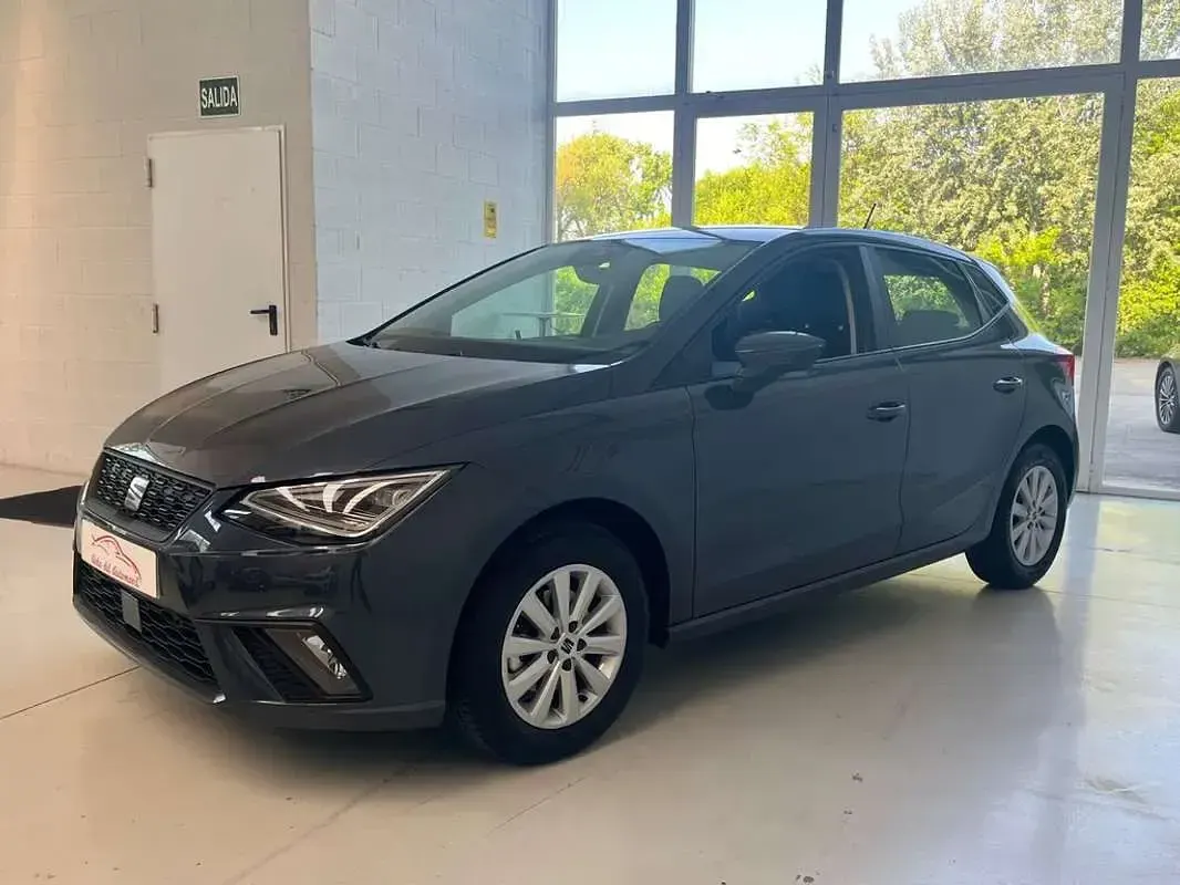 Usado Seat Ibiza Style 116 CV (85 kW) 2022 Gris Utilitario