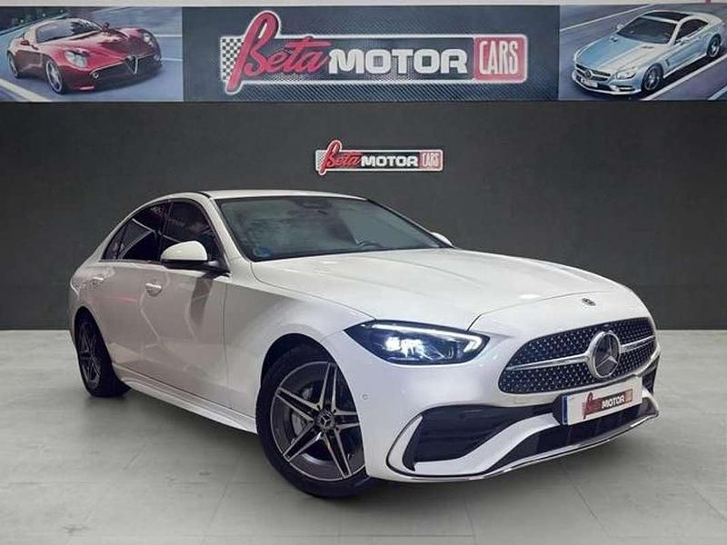 Usado Mercedes C220 200 CV (147 kW) 2022 Blanco Berlina