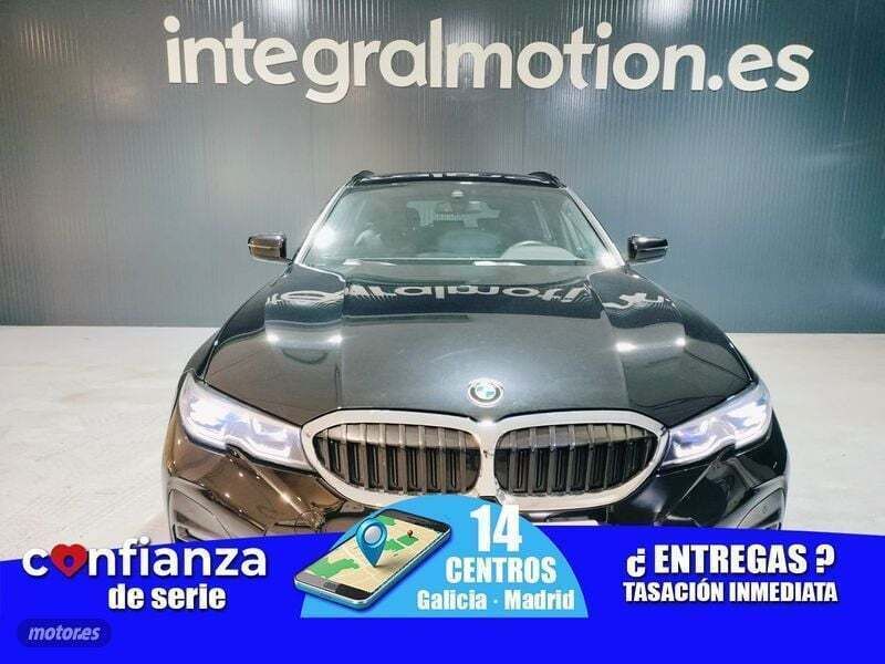 Negro Usado 2021 BMW 320e M Sport Familiar | 39.900 € (Caro) - Imagen 1/4