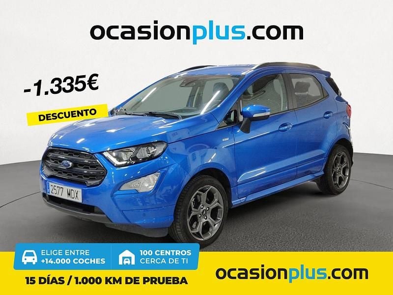Azul Usado 2023 Ford Ecosport ST-Line SUV | 14.690 € (Precio justo) - Imagen 1/4