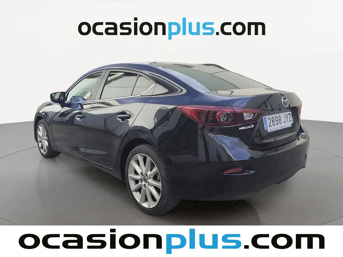 Brugt Mazda 3 Luxury 120 HK (88 kW) 2017 Sort Sedan