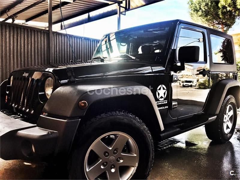 Usado Jeep Wrangler Sport 177 CV (130 kW) 2008 Negro SUV