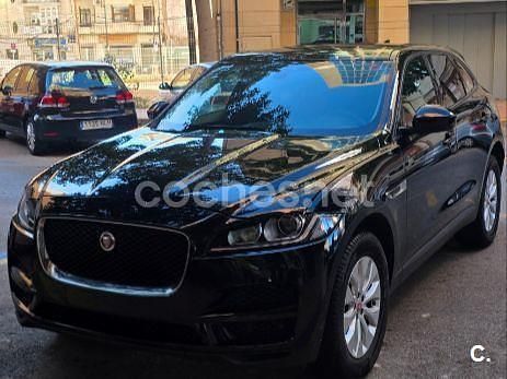 Negro Usado 2017 Jaguar F-Pace Portfolio SUV | 16.990 € (Buen precio) - Imagen 1/4