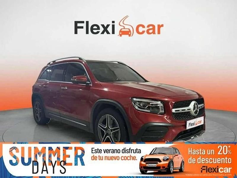Rojo Usado 2021 Mercedes GLB220 SUV | 33.990 € (Buen precio) - Imagen 1/4