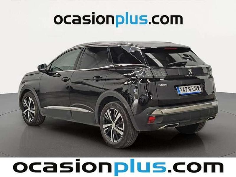 Usado Peugeot 3008 GT 131 CV (96 kW) 2021 Negro SUV