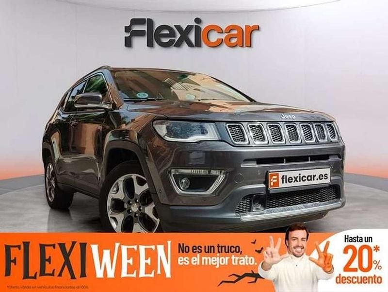 Gris Usado 2020 Jeep Compass Limited SUV | 16.190 € (Buen precio) - Imagen 1/4