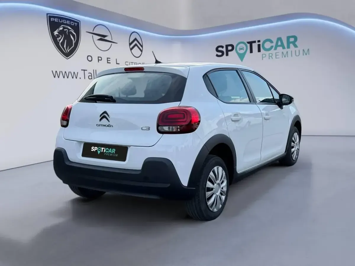 Usado Citroën C3 Live 102 CV (75 kW) 2021 Blanco Utilitario
