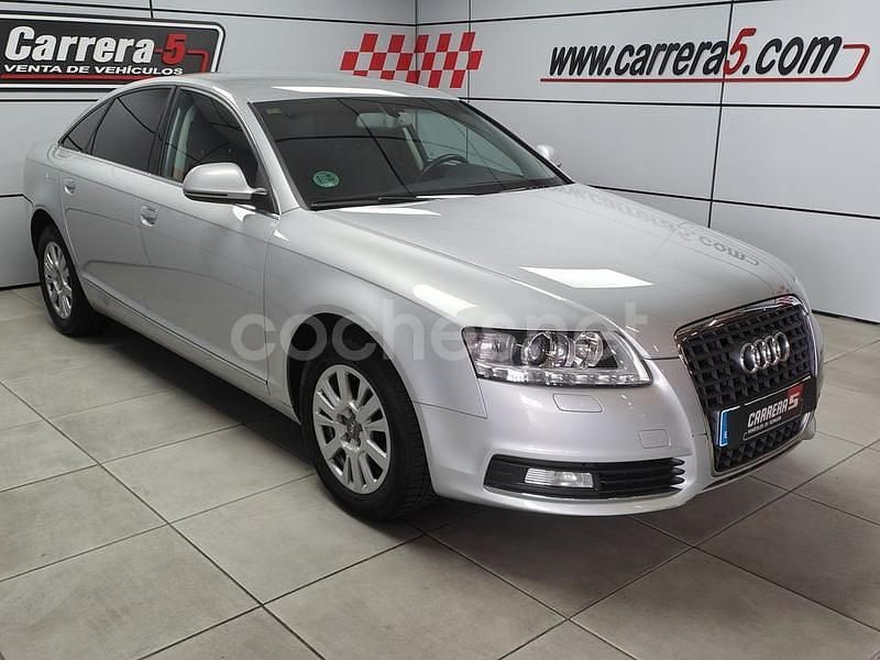 Usado Audi A6 190 CV (139 kW) 2009 Gris / plata Berlina