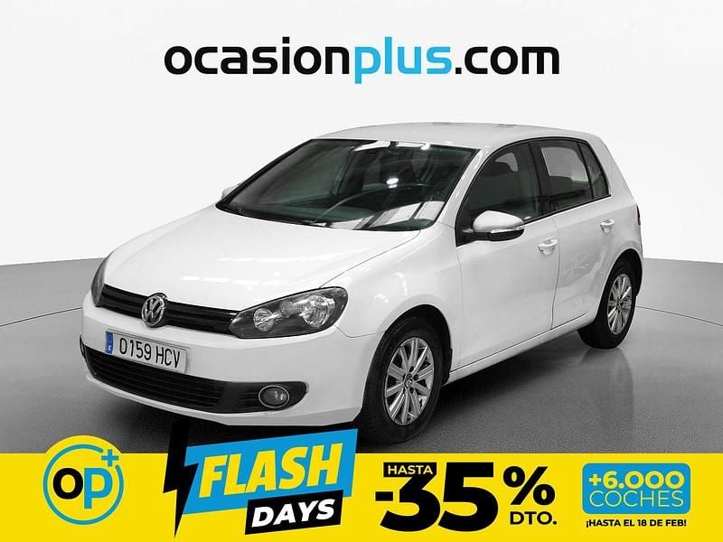 Blanco Usado 2011 VW Golf VI Advance Utilitario | 9490 € (Precio justo) - Imagen 1/4