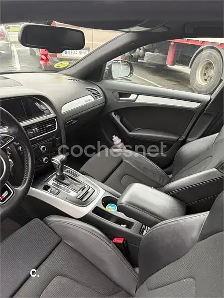 Usado Audi A4 S-Line 177 CV (130 kW) 2013 Negro Berlina