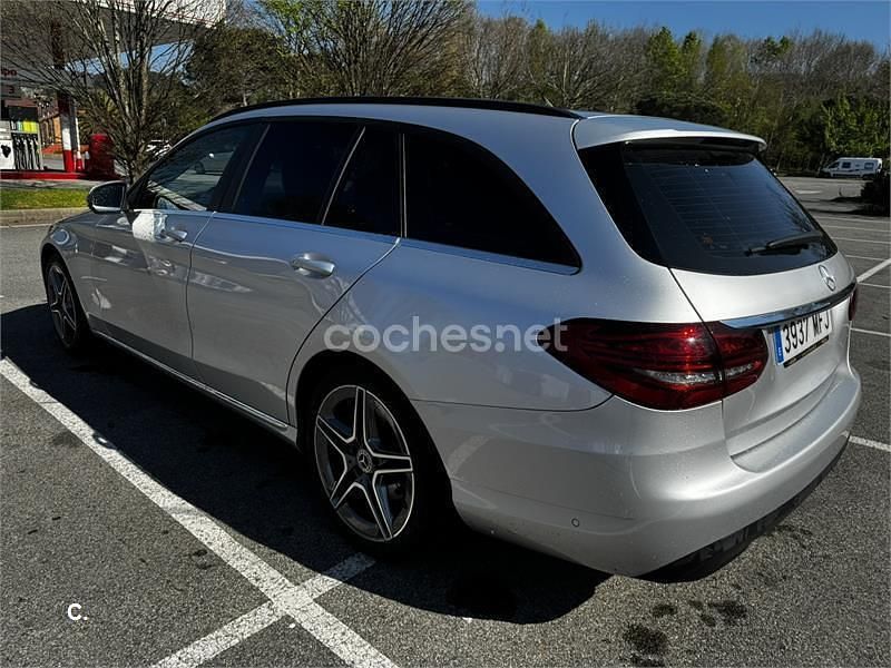 Usado Mercedes C200 150 CV (110 kW) 2019 Gris / plata Familiar