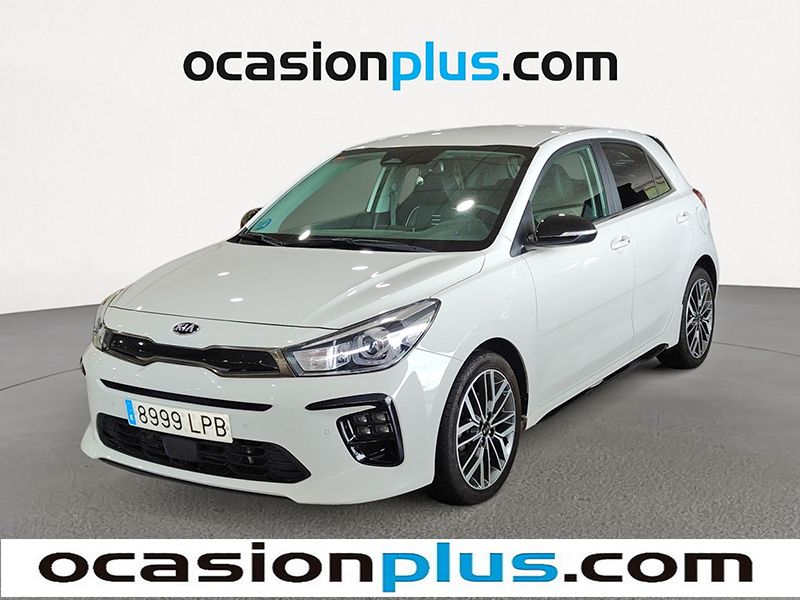 Blanco Usado 2021 Kia Rio GT-Line Utilitario | 16.900 € (Precio justo) - Imagen 1/4