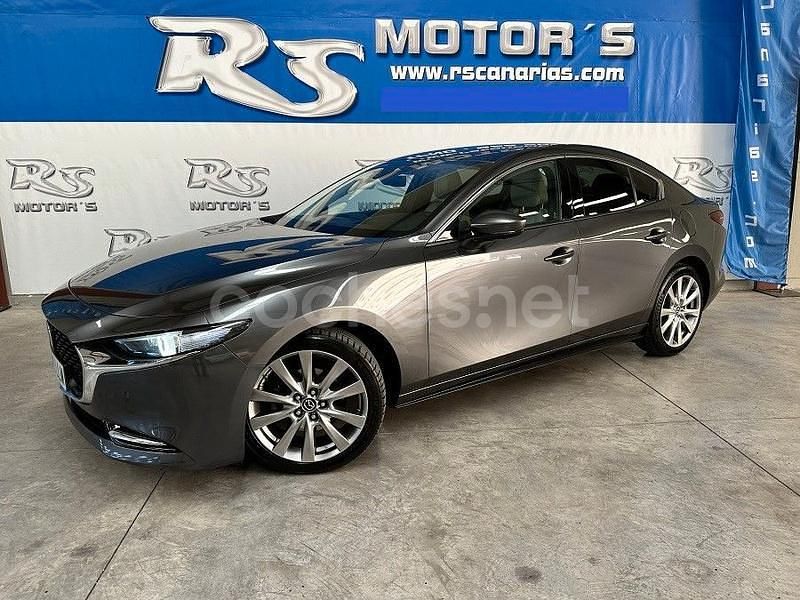 Gris / plata Usado 2021 Mazda 3 Berlina | 21.990 € (Precio justo) - Imagen 1/4