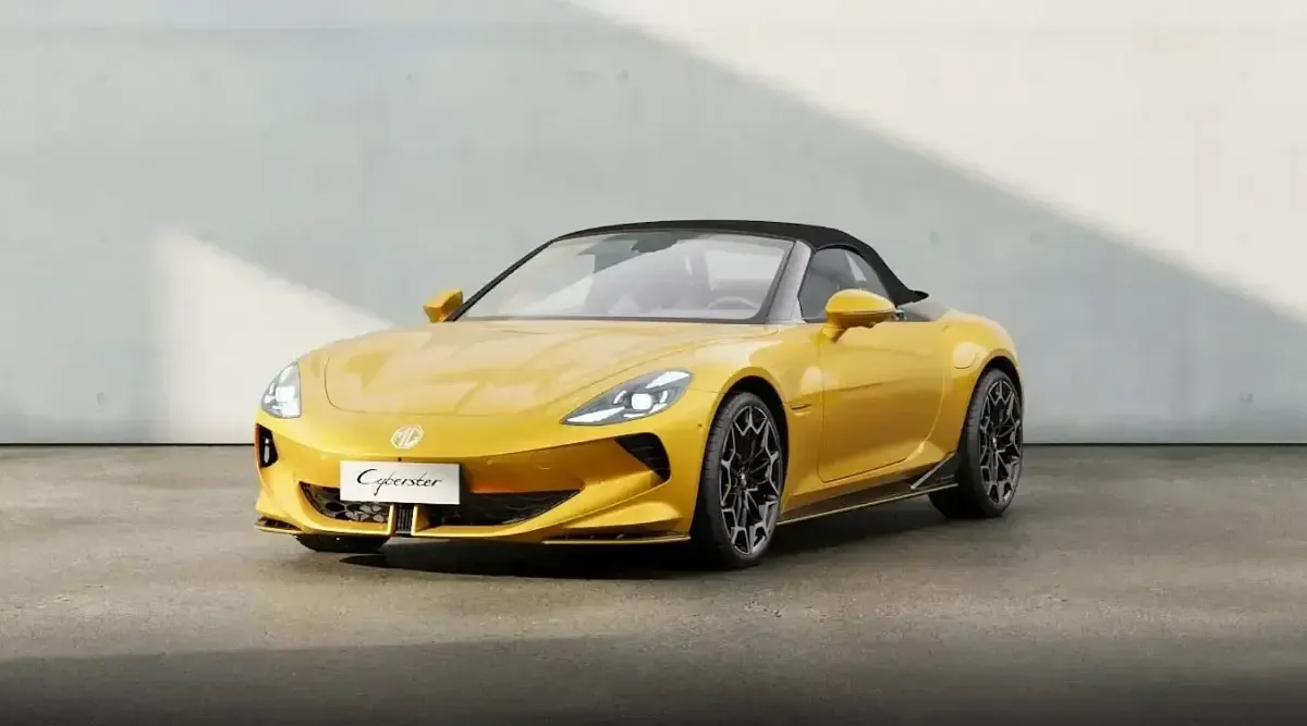Nuevo MG Cyberster Trophy 250 kW (340 CV) 2026 Amarillo Descapotable