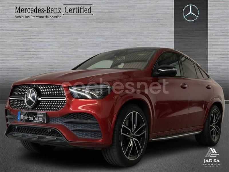 Rojo jacinto Usado 2023 Mercedes GLE350 AMG line Coupe | 81.990 € (Precio justo) - Imagen 1/4