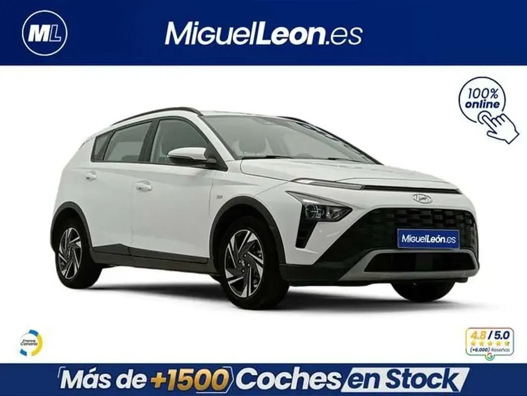 Usado Hyundai Bayon 101 CV (74 kW) 2023 Blanco SUV