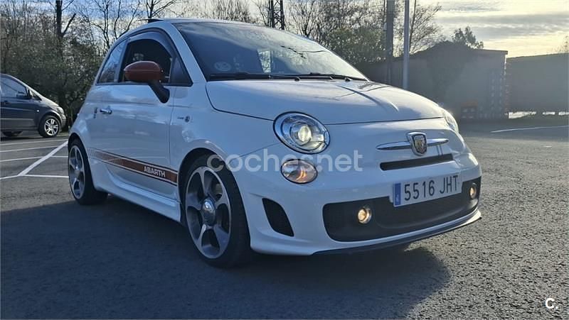 Blanco Usado 2015 Abarth 595 Turismo Berlina | 13.790 € (Precio justo) - Imagen 1/4