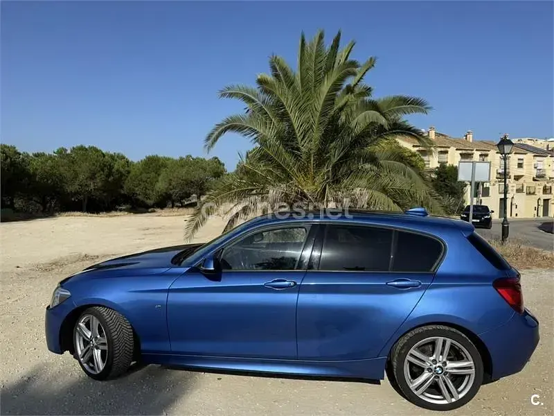 Usado BMW 118 M Sport 143 CV (105 kW) 2015 Azul Utilitario