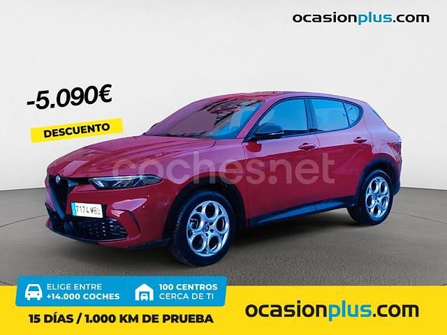Rojo Usado 2022 Alfa Romeo Tonale Sprint SUV | 24.750 € (Precio justo) - Imagen 1/4