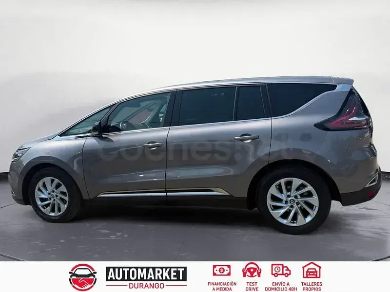 Usado Renault Espace Zen 160 CV (117 kW) 2016 Gris / plata Monovolumen
