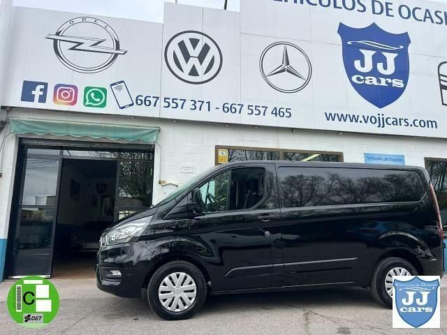 Usado Ford Transit Custom Trend 130 CV (95 kW) 2021 Negro Familiar