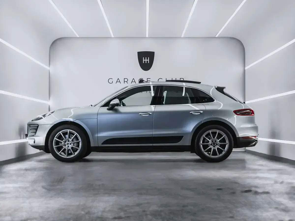 Usado Porsche Macan S 340 CV (250 kW) 2014 Gris / plata SUV
