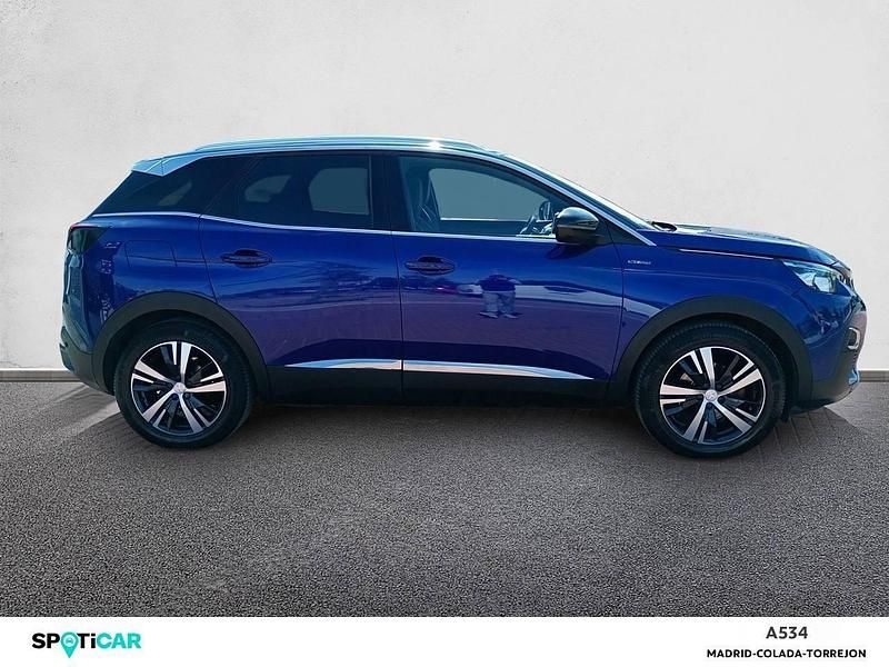 Usado Peugeot 3008 GT-line 130 CV (95 kW) 2018 Azul SUV