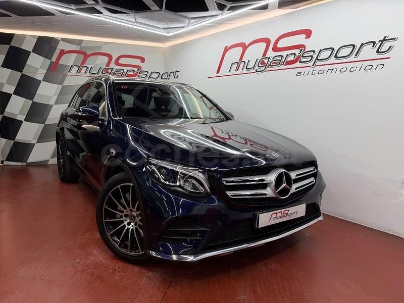 Usado Mercedes GLC220 194 CV (142 kW) 2019 Azul SUV