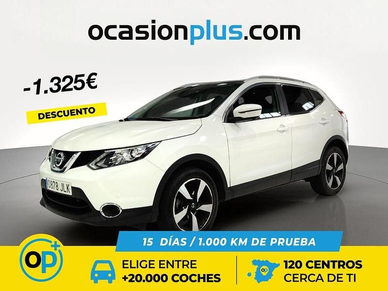 Blanco Usado 2016 Nissan Qashqai Acenta SUV | 11.380 € (Precio justo) - Imagen 1/4