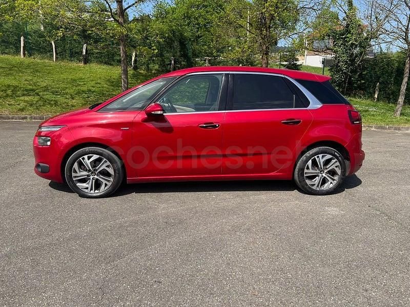 Usado Citroën C4 Picasso Exclusive 115 CV (84 kW) 2013 Granate Monovolumen