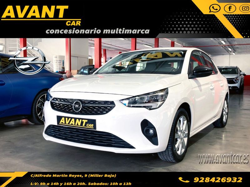 Blanco Usado 2021 Opel Corsa Edition Berlina | 12.900 € (Precio justo) - Imagen 1/4