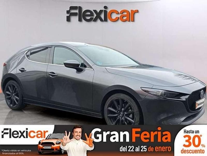 Gris Usado 2019 Mazda 3 Berlina | 18.490 € (Precio justo) - Imagen 1/4