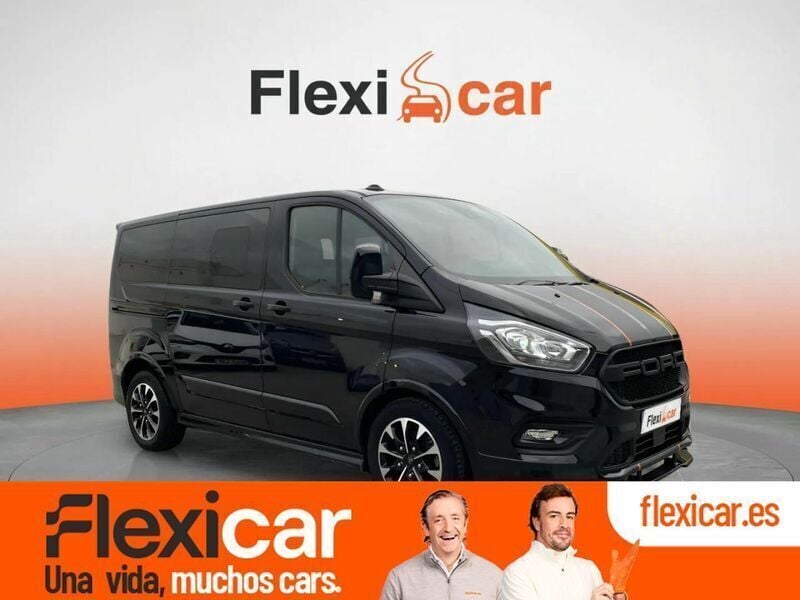 Negro Usado 2023 Ford Tourneo Custom Sport Monovolumen | 38.890 € (Precio justo) - Imagen 1/4