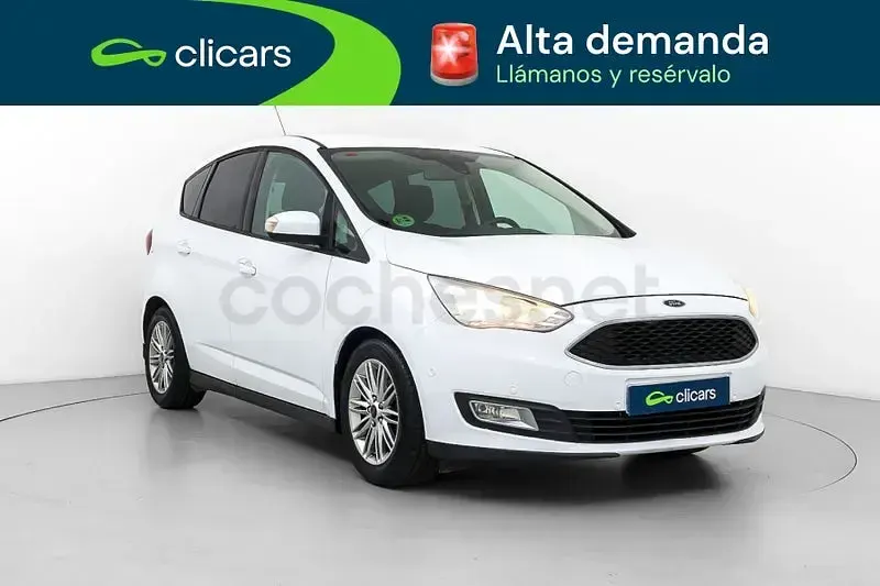 Usado Ford Grand C-Max Trend 125 CV (91 kW) 2016 Blanco Monovolumen