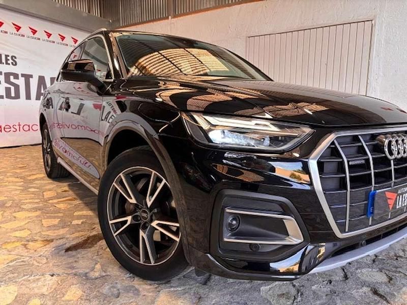 Usado Audi Q5 Advanced Plus 204 CV (150 kW) 2021 Negro SUV