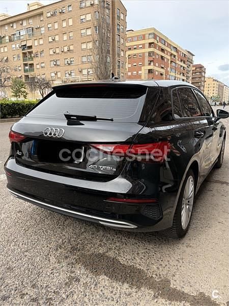 Usado Audi A3 Advanced Plus 204 CV (150 kW) 2022 Negro Berlina