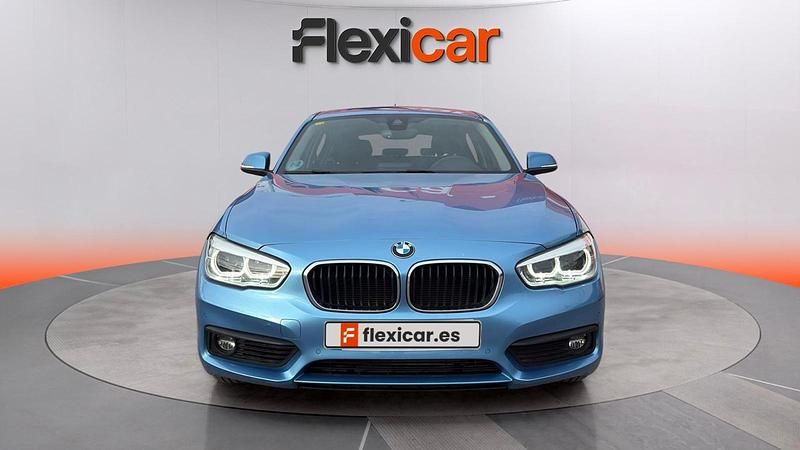 Usado BMW 116 109 HP (80 kW) 2018 Azul Citadino