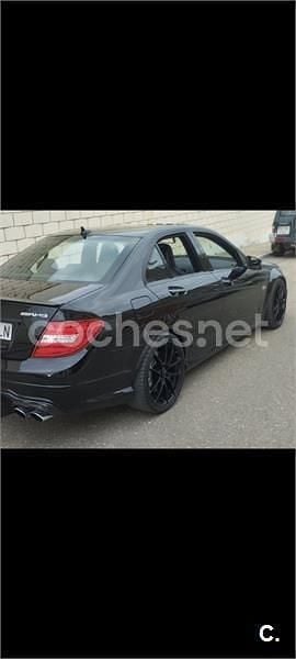 Usado Mercedes C63 AMG AMG 457 CV (336 kW) 2010 Negro Berlina
