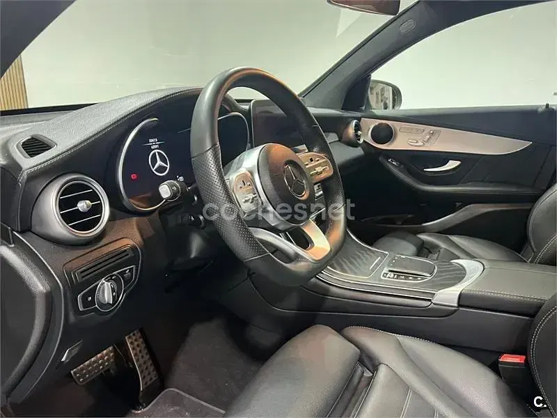 Usado Mercedes GLC220 194 CV (142 kW) 2022 Azul SUV