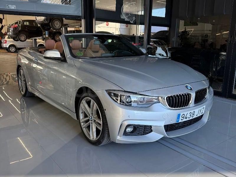 Usado BMW 430 Cabriolet Comfort Edition 252 CV (185 kW) 2016 Gris / plata Descapotable