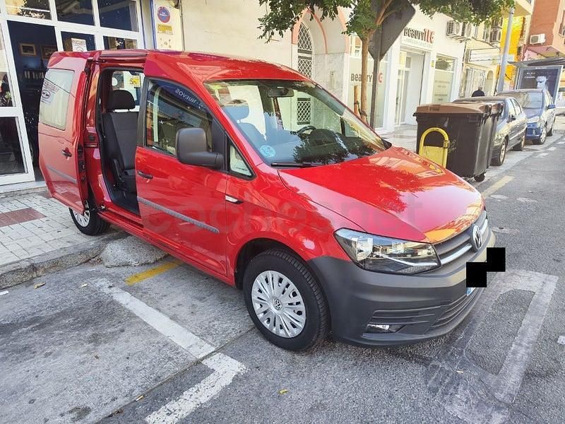 Usado VW Caddy Edition 102 CV (75 kW) 2020 Granate Monovolumen