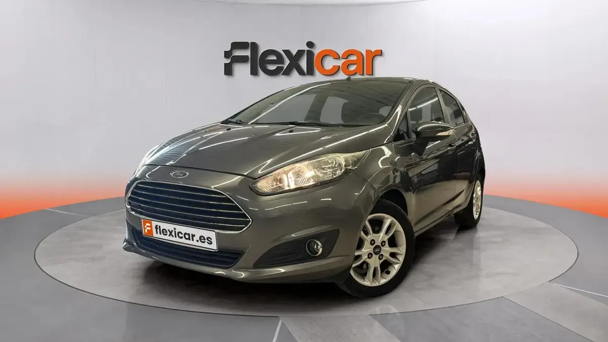 Usado Ford Fiesta Trend 75 CV (55 kW) 2017 Gris Utilitario